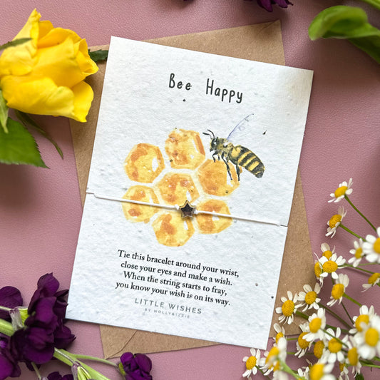 Plant A Wish - Bee Happy