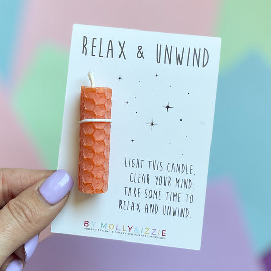 Relax & Unwind Candle - Orange