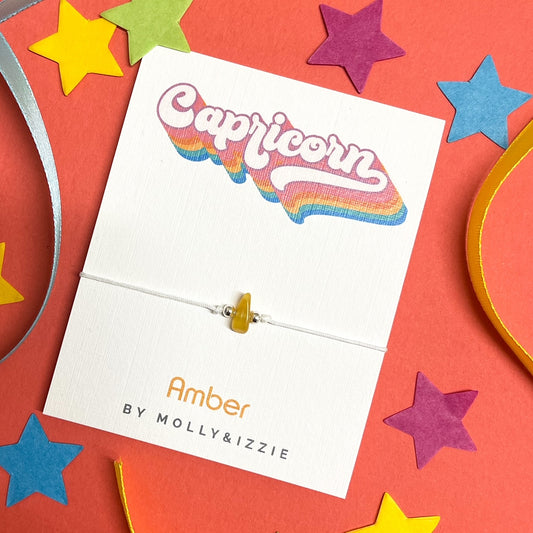 Capricorn Crystal Bracelet