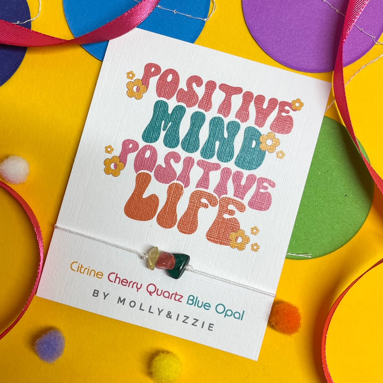 Positive Mind Crystal Bracelet