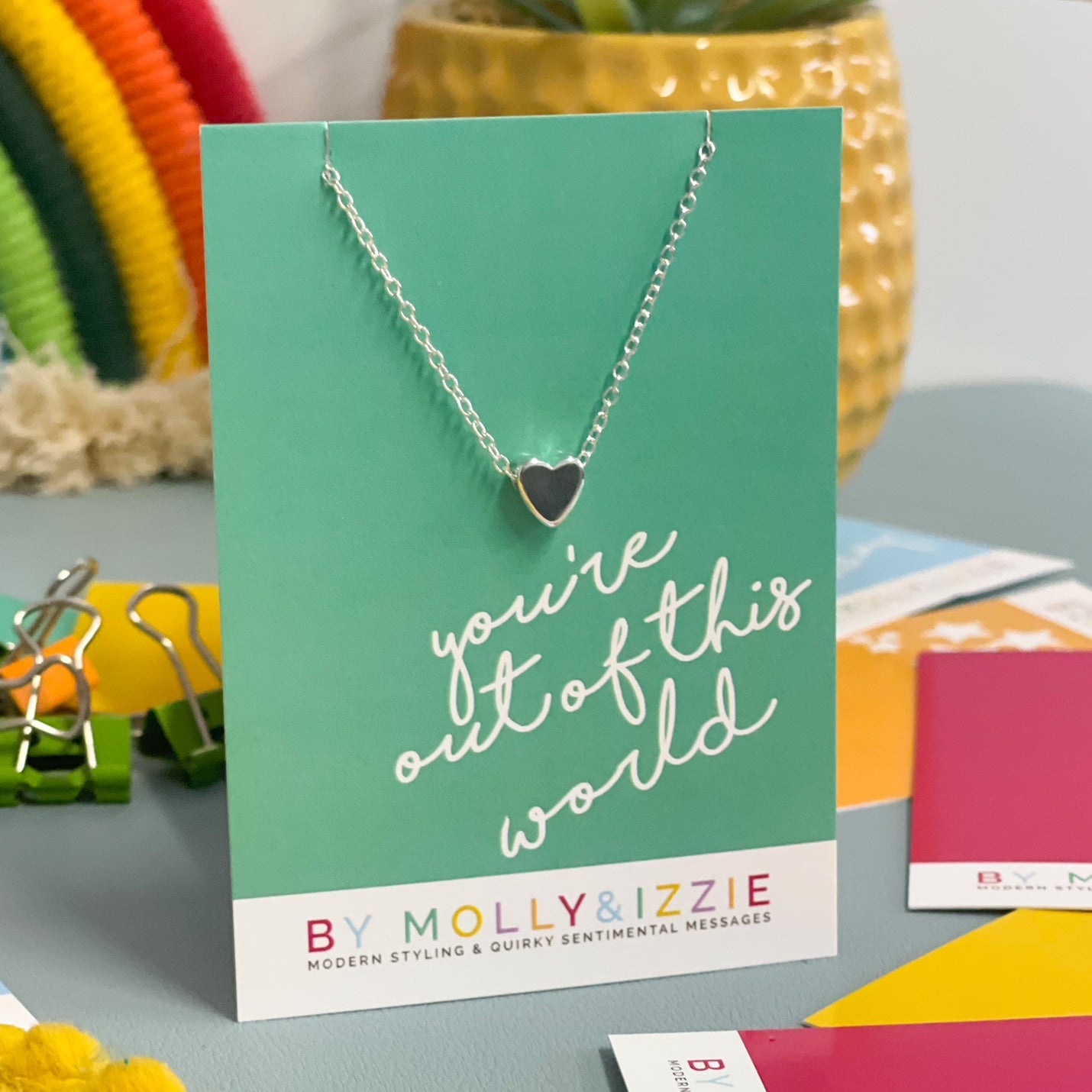 You're Out Of This World - Heart Necklace