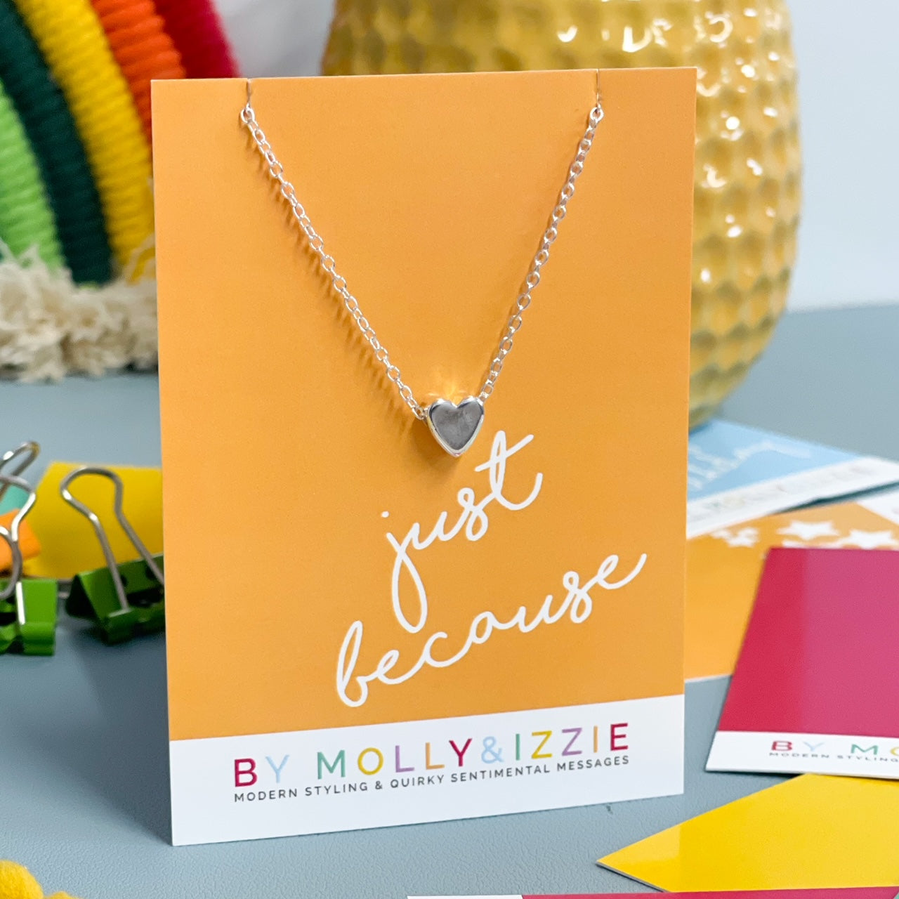 Just Because - Heart Necklace
