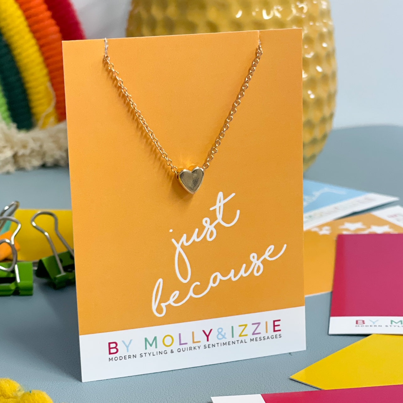 Just Because - Heart Necklace