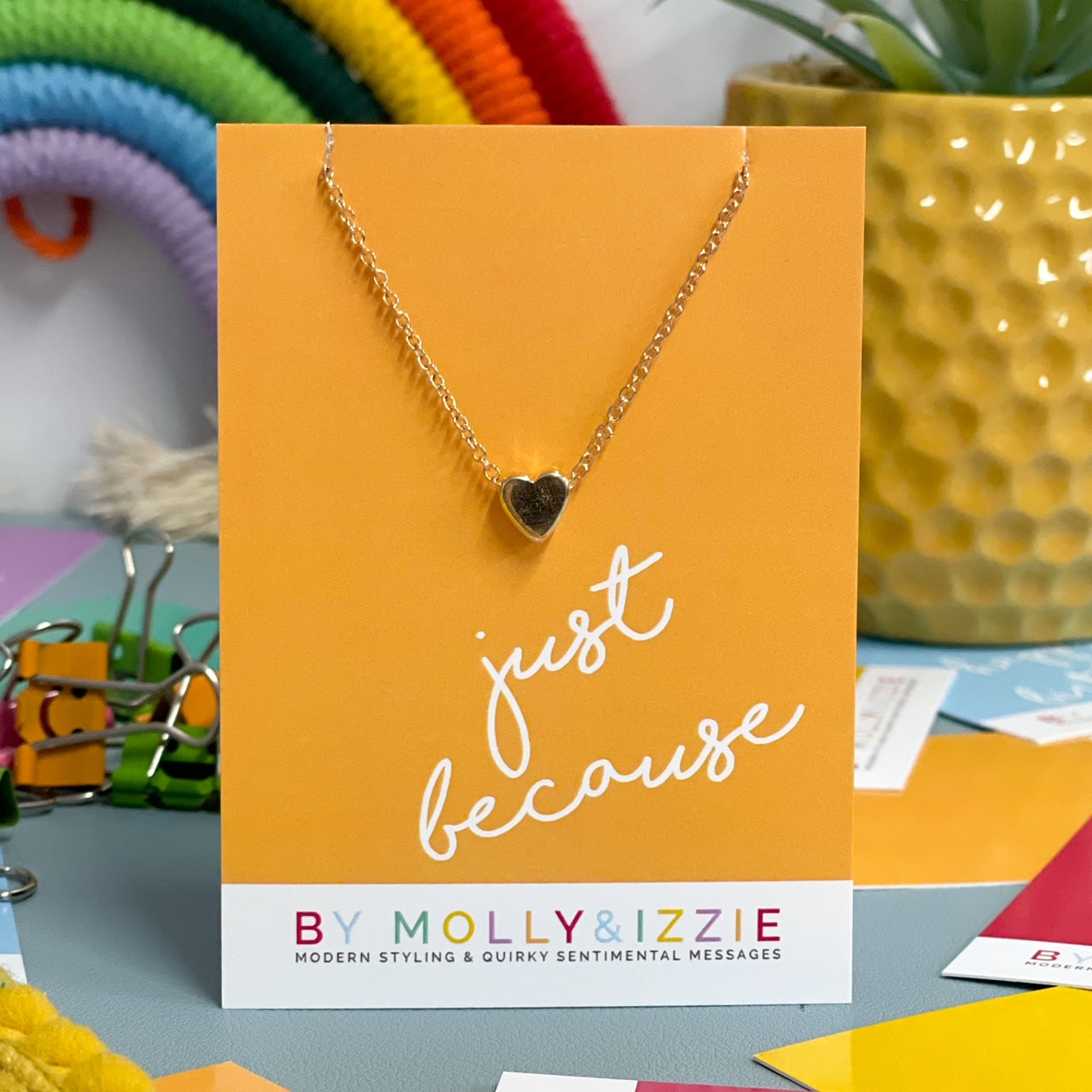 Just Because - Heart Necklace