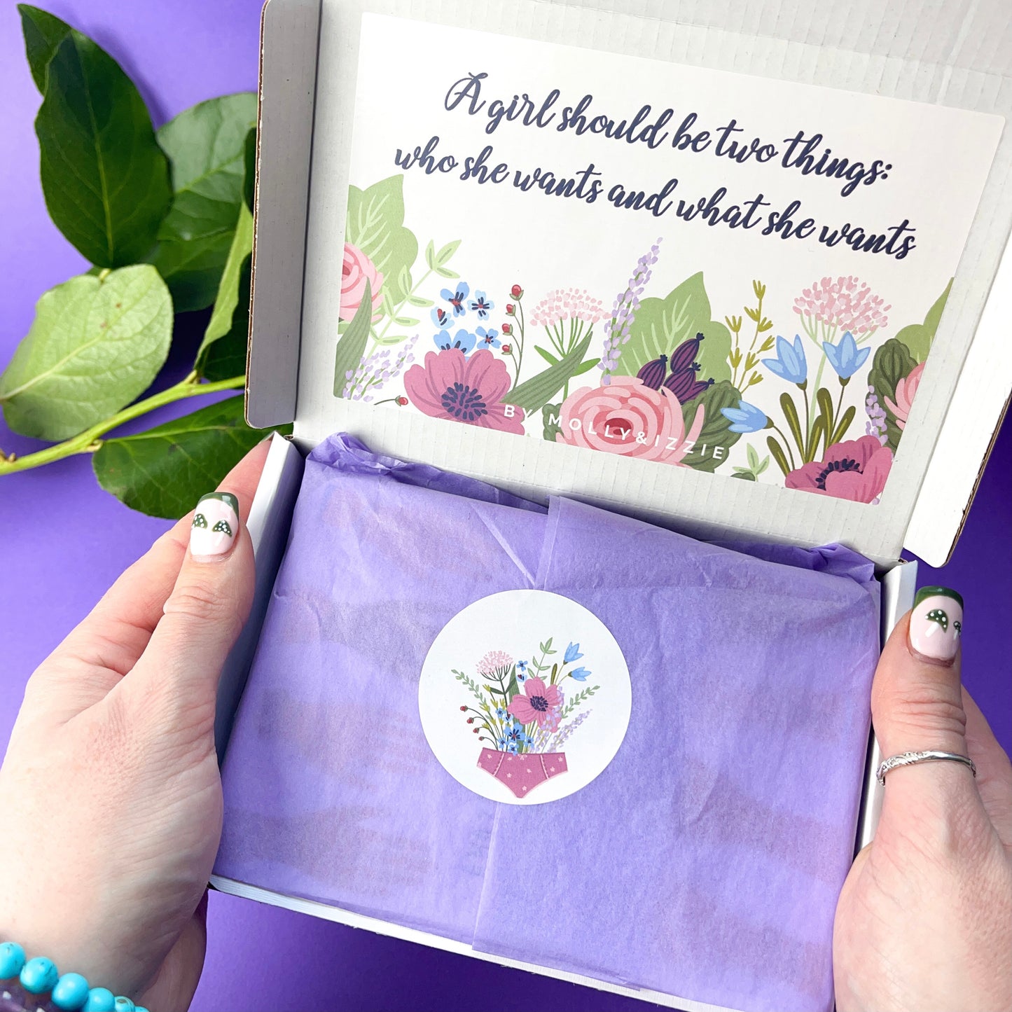 Celebrate Women Letter Box Gift Set