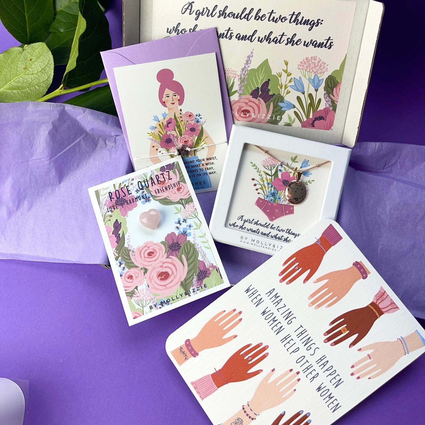 Celebrate Women Letter Box Gift Set