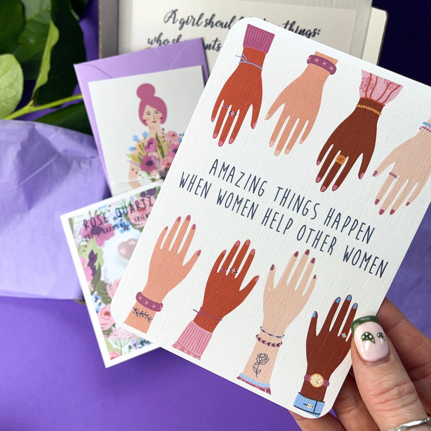 Celebrate Women Letter Box Gift Set