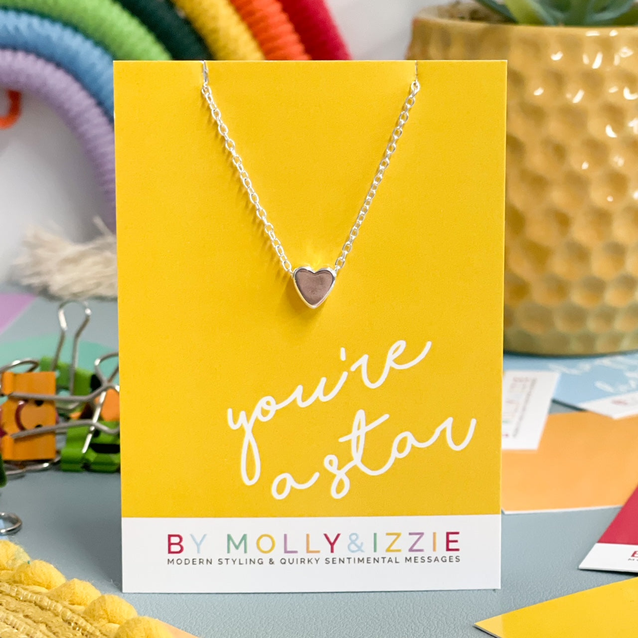 You're A Star - Heart Necklace