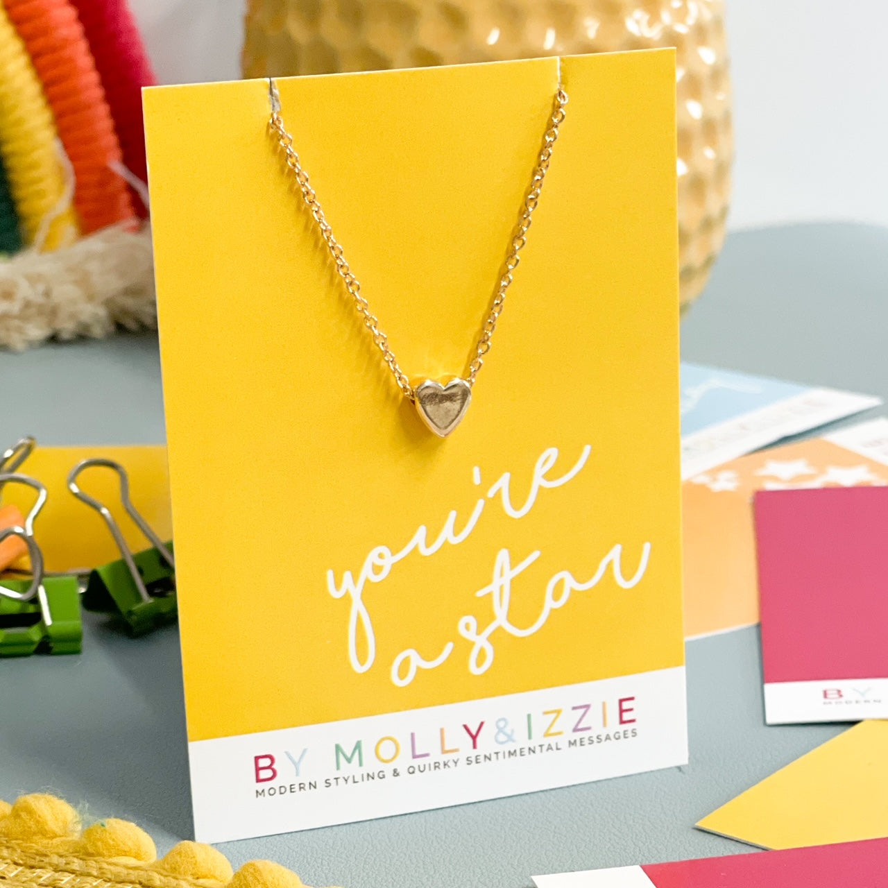 You're A Star - Heart Necklace