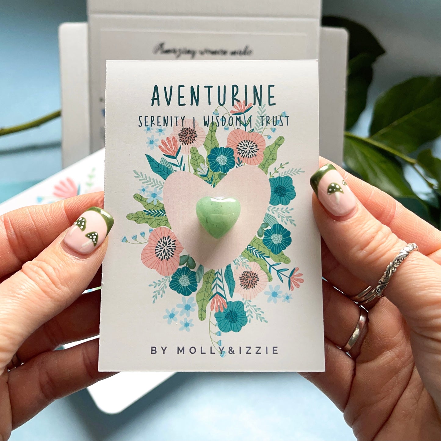 Mother's Day - Aventurine Heart