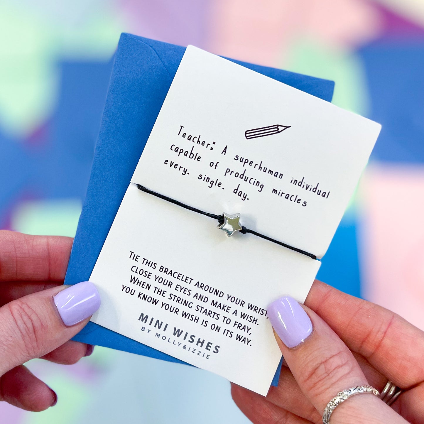 Teacher: Superhuman Mini Wish Bracelet
