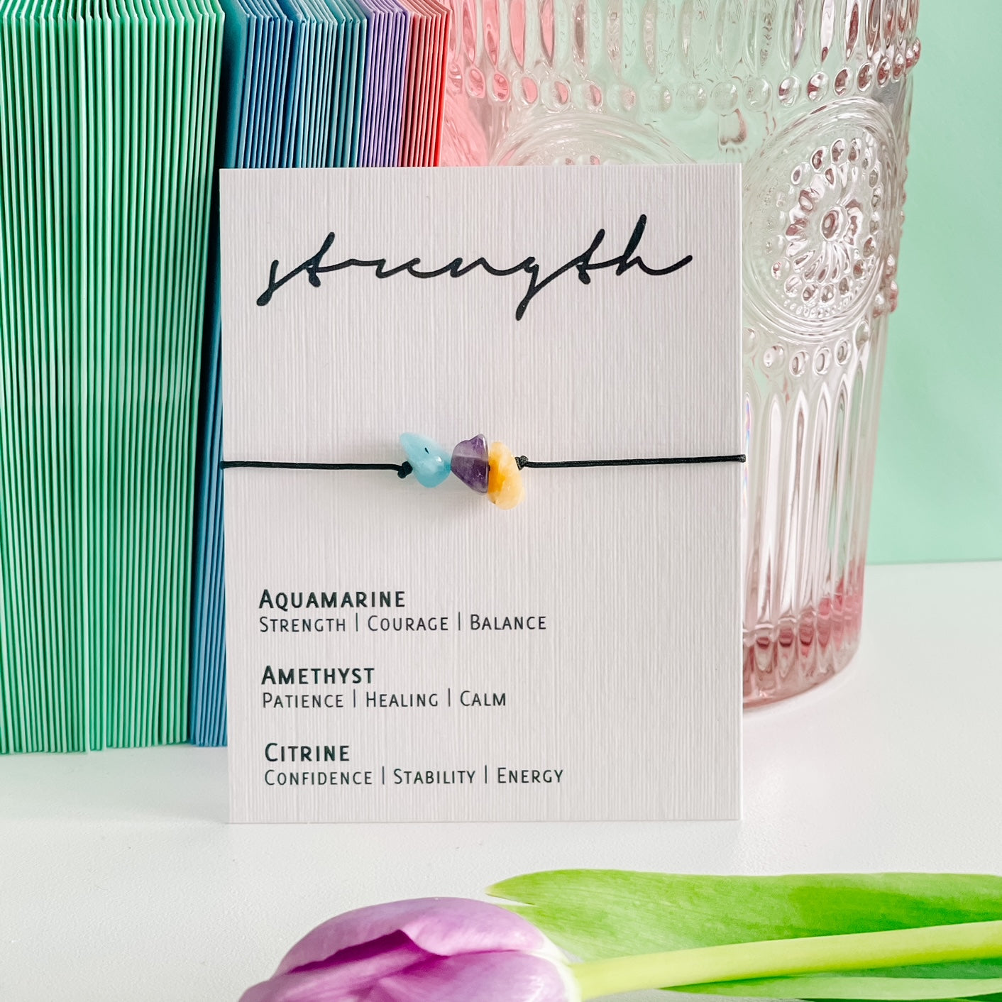 Strength Crystal Bracelet