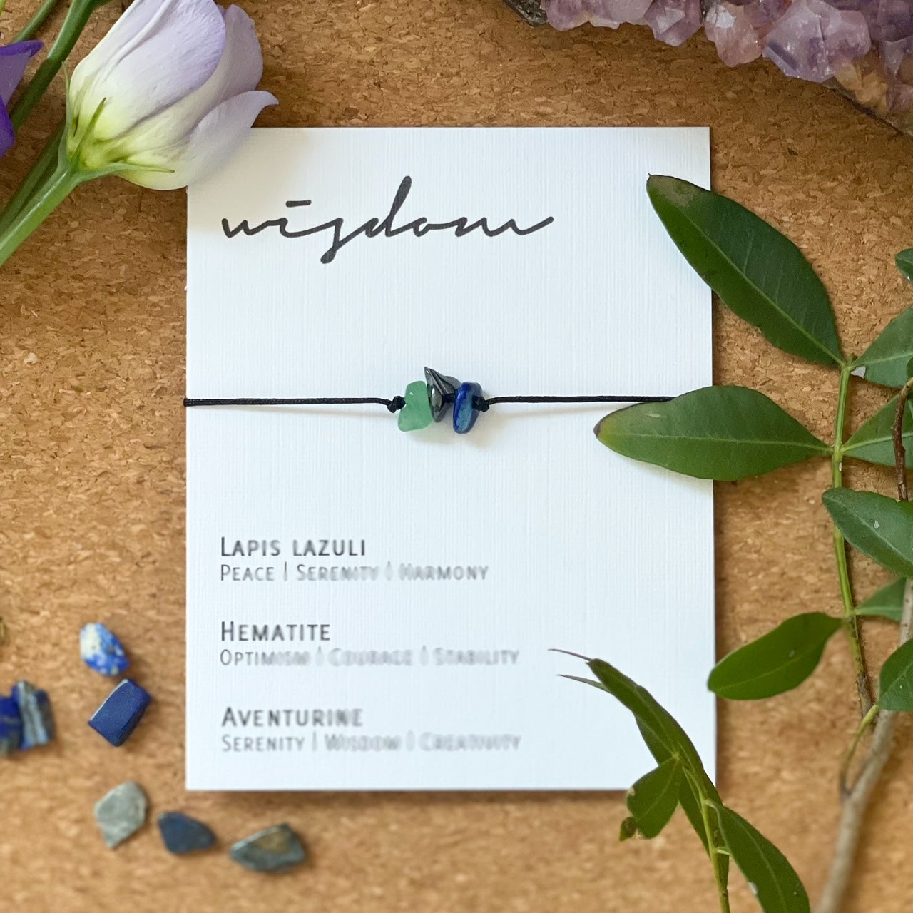 Wisdom Crystal Bracelet