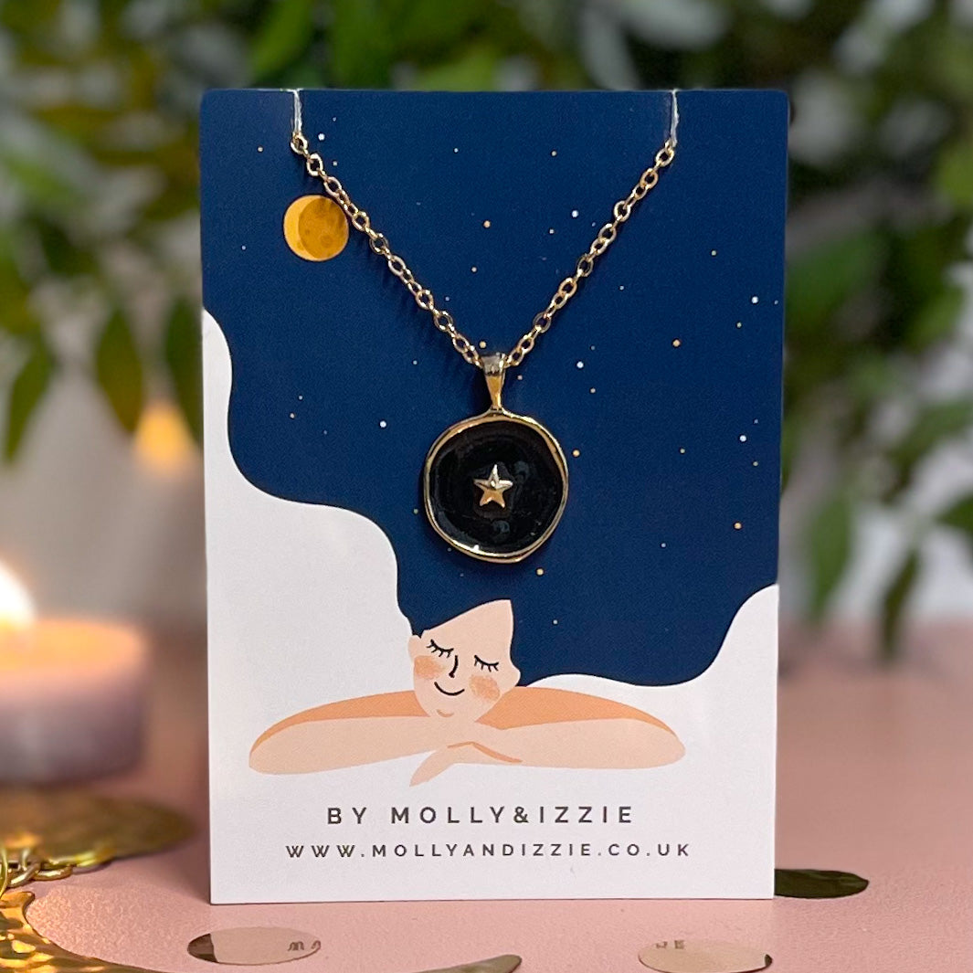 Dream Necklace - Black Star
