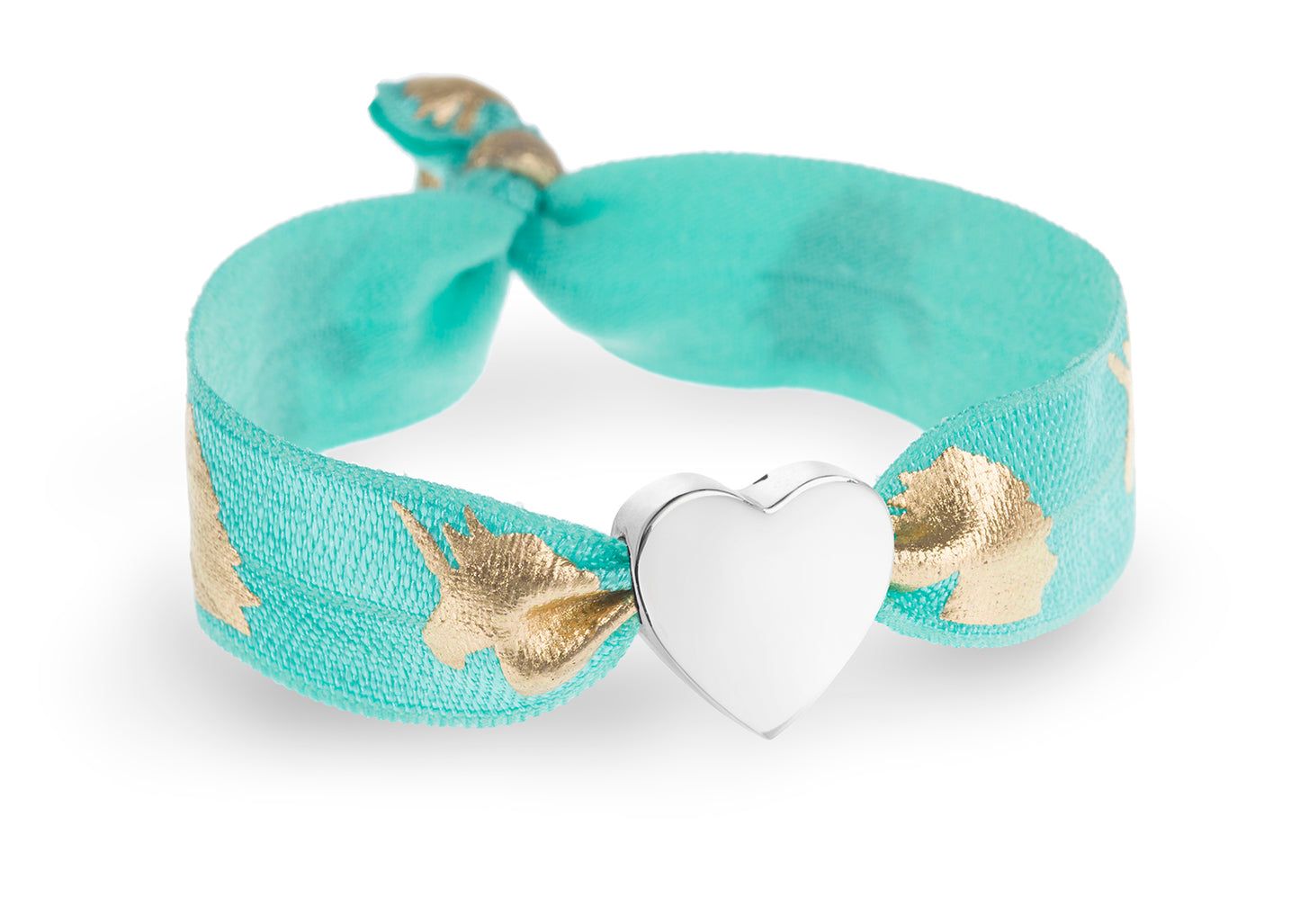 Turquoise Unicorn Metallic Print