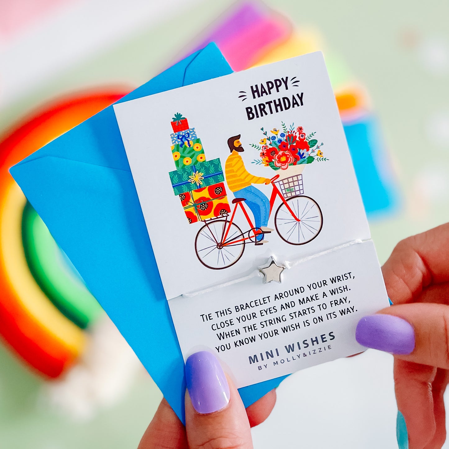 Happy Birthday Mini Wish Bracelet