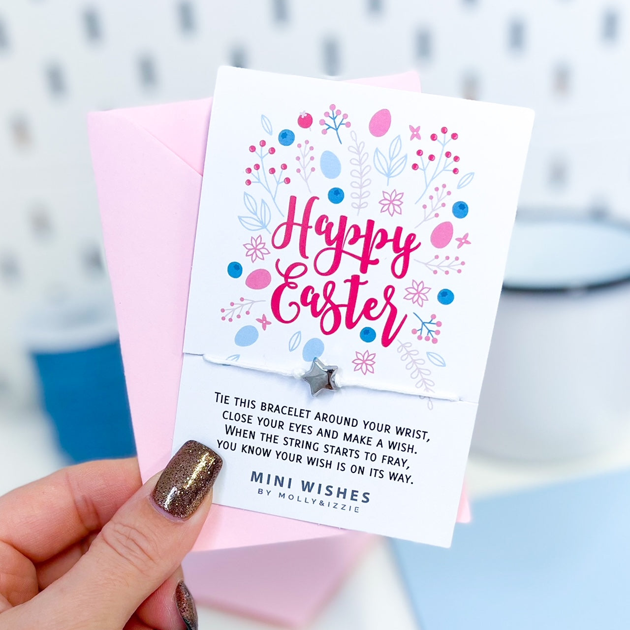 Happy Easter Mini Wish Bracelet