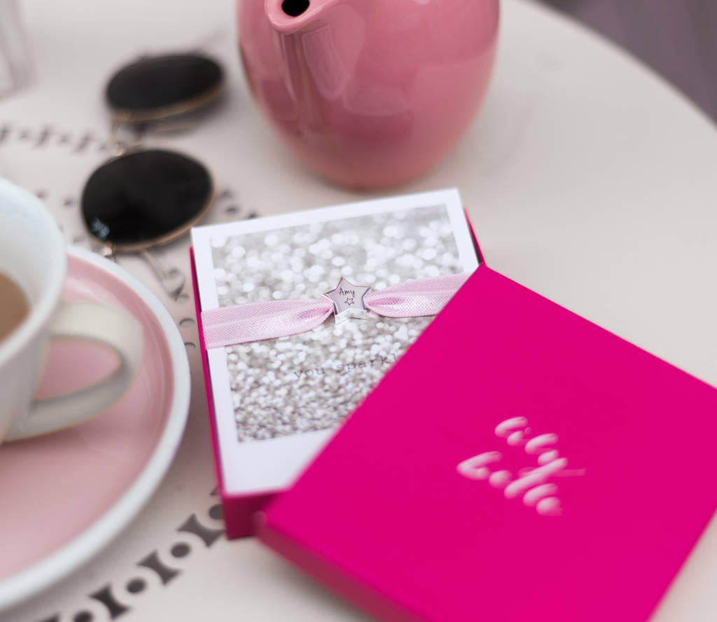Tea Rose & Gold Hearts Metallic Print