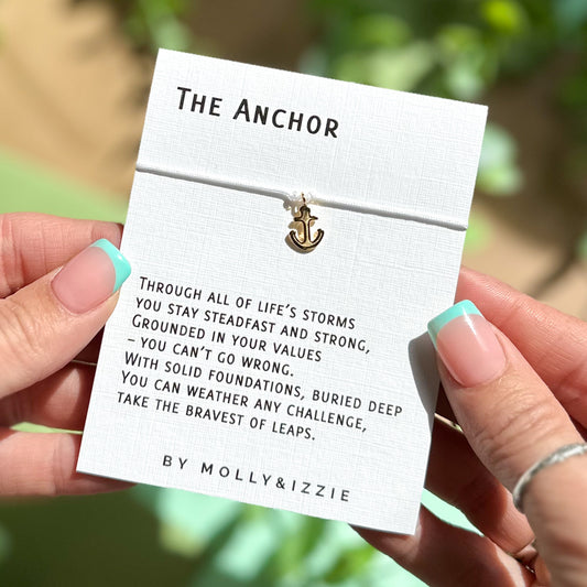 Adjustable Charm Bracelet - The Anchor