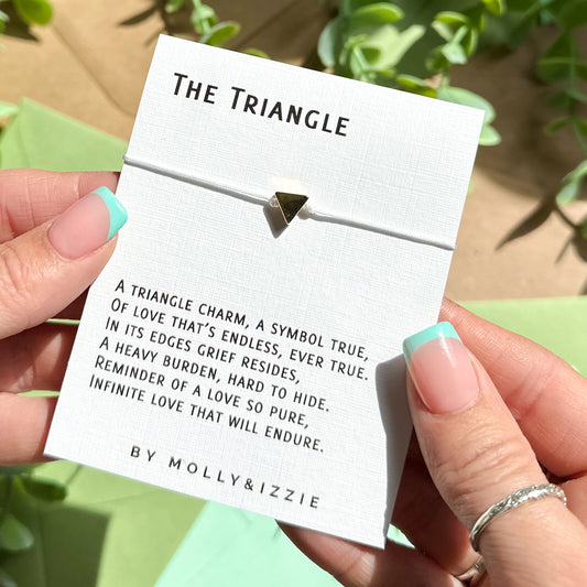 Adjustable Charm Bracelet - The Triangle