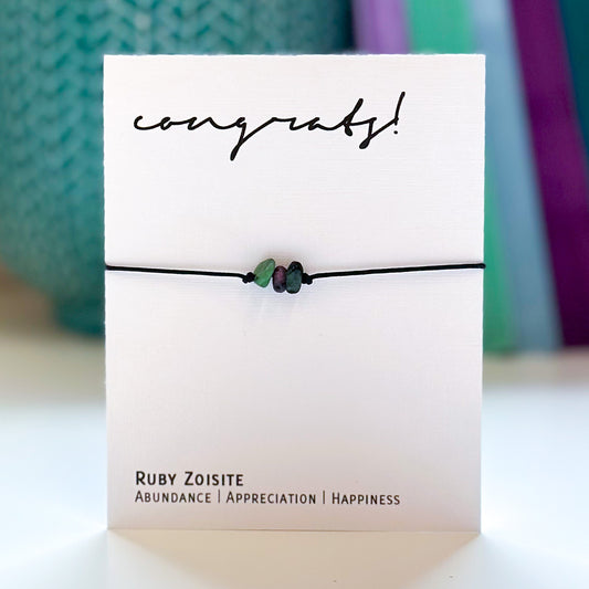 Congrats Crystal Bracelet