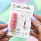 Spell Candle - Pink