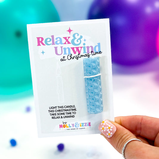 Relax & Unwind Candle - Christmas