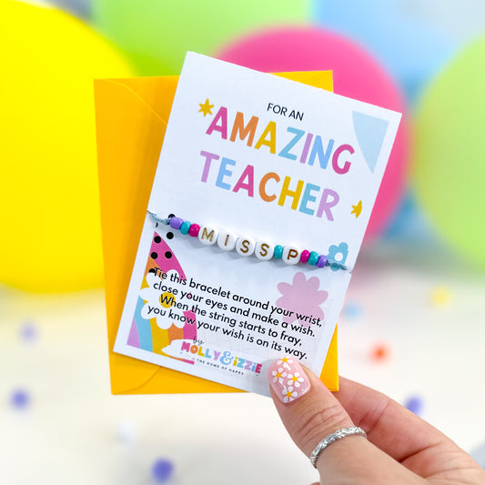 A Personalised Mini Wish for an Amazing Teacher