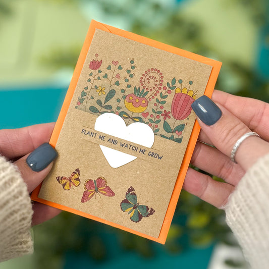 Butterfly Garden Seed Card