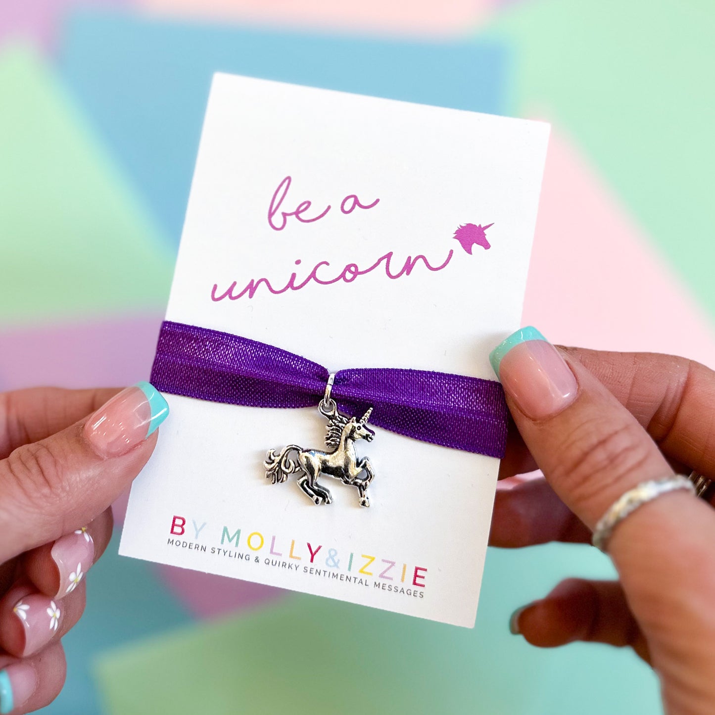 Unicorn Stretch Charm Bracelet