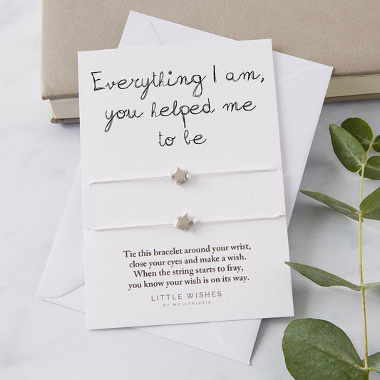 Everything I Am Double Wish Bracelet Gift