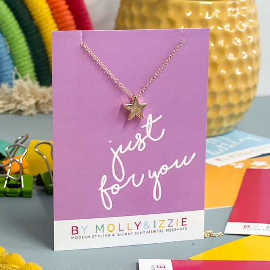 Just For You - Star Necklace