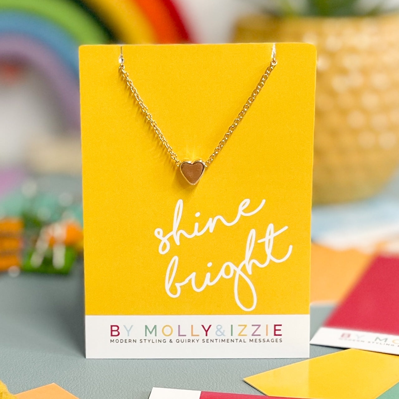 Shine Bright  - Heart Necklace