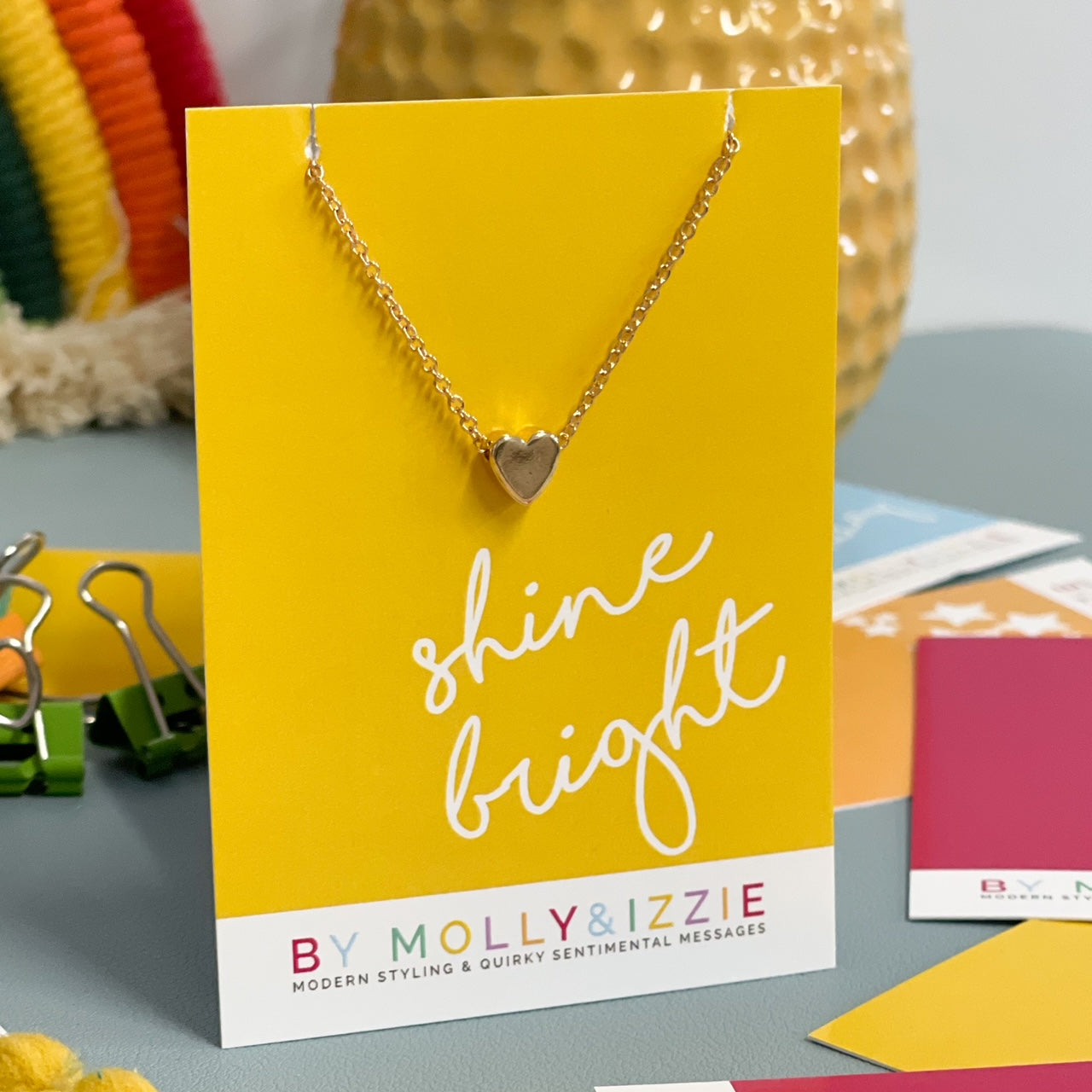 Shine Bright  - Heart Necklace