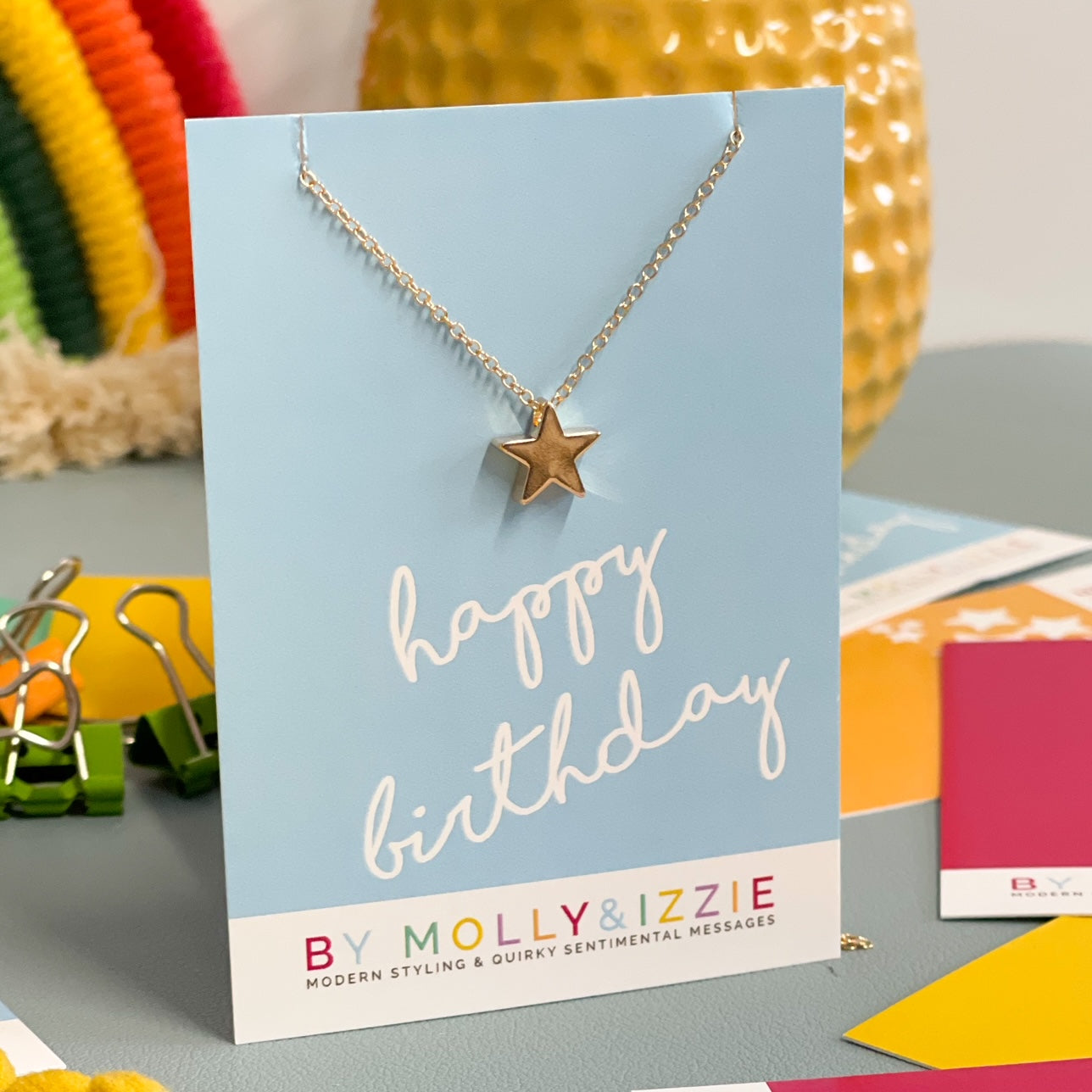 Happy Birthday - Star Necklace