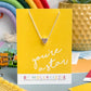 You're A Star  - Heart Necklace