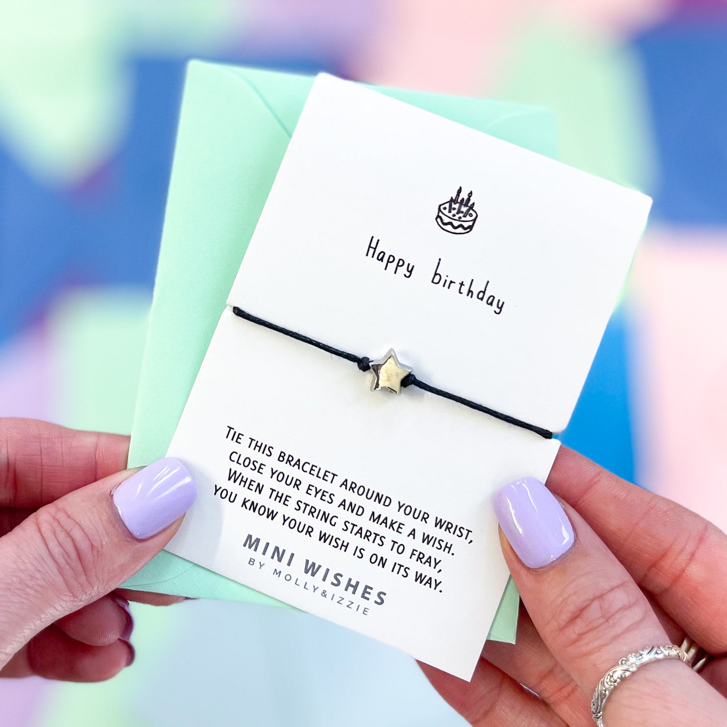 Happy Birthday Mini Wish Bracelet