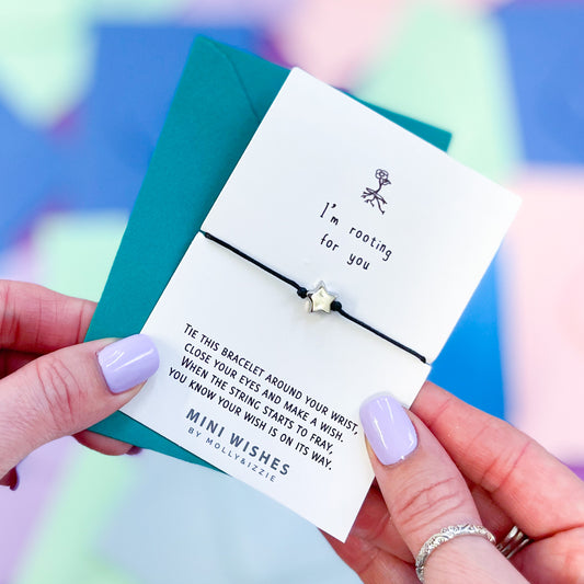 Rooting For You Mini Wish Bracelet