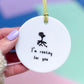 Rooting For You Ceramic Disc Decoration