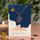 Dream Necklace - Blue Crescent Moon