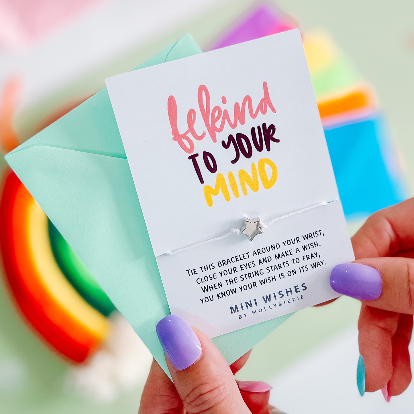 Be Kind To Your Mind Mini Wish Bracelet