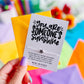 You Are Someone's Sunshine Mini Wish Bracelet