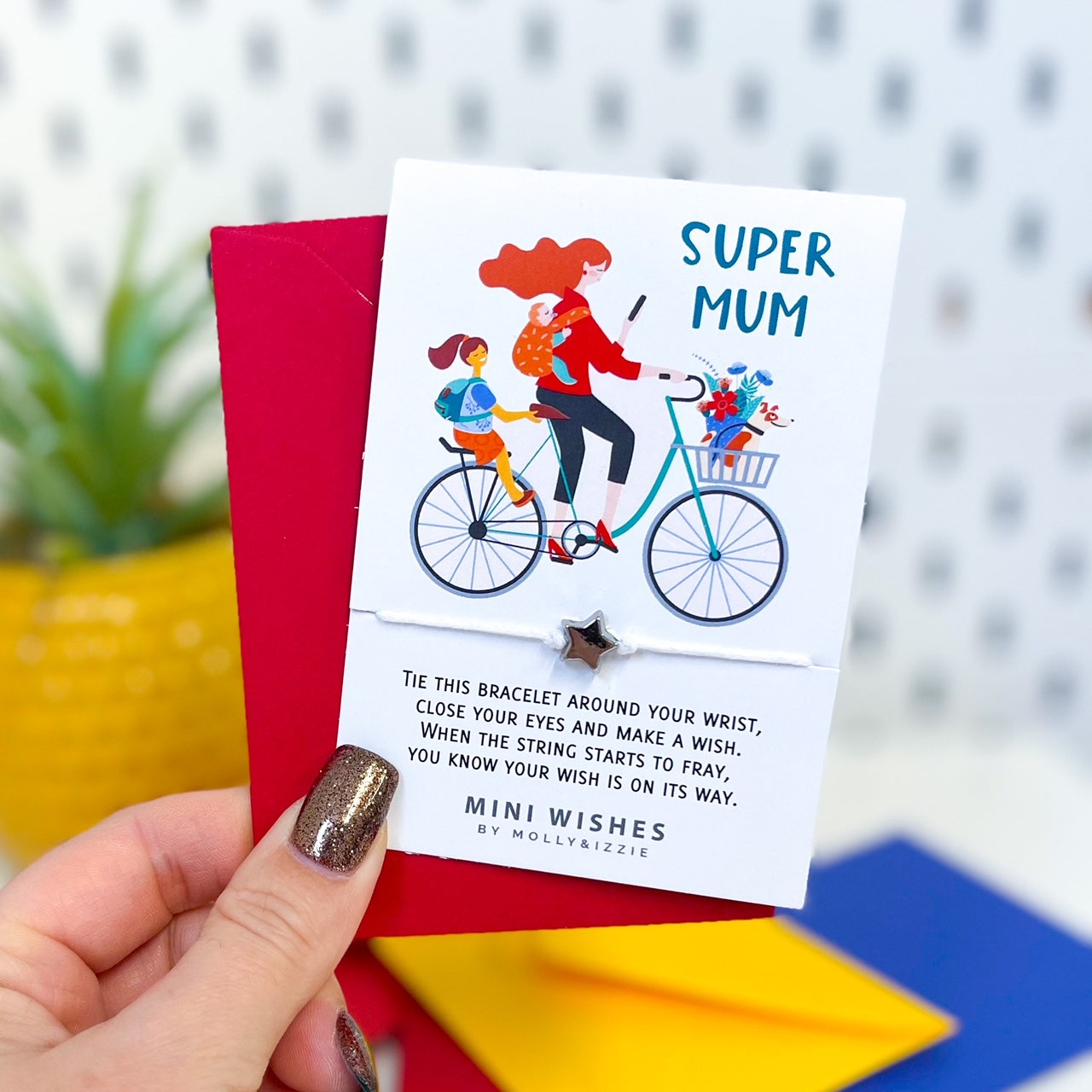 Super Mum Mini Wish Bracelet