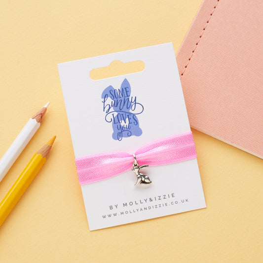 Some Bunny Loves You Stretch Bracelet